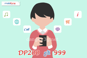 Đăng ký gói DP200 của Mobifone