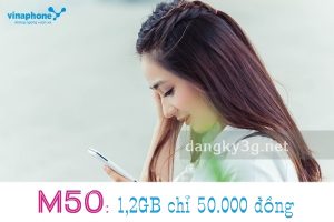 Cách đăng ký gói M50 vinaphone
