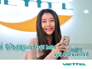 Các gói 4G Viettel tốc độ cao mới nhất
