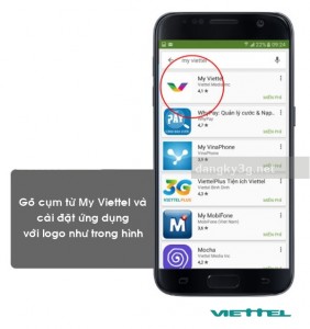 Cách cài đặt và sử dụng ứng dụng My Viettel