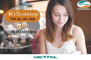 goi data 4GNONSTOP Viettel