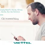 Cách đăng ký gói 4G40Vas Viettel Miễn phí Data 6 ứng dụng