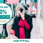 Khuyến mãi Viettel cộng 20% thẻ nạp ngày vàng 20/6/2018