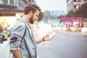 Hướng dẫn đăng ký gói D5K mạng Vinaphone
