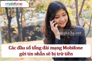 Các đầu số tổng đài bị trừ tiền khi nhắn tin