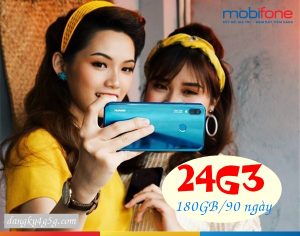 Đăng ký gói 24G3 mạng Mobifone