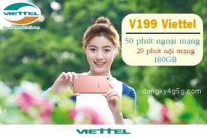 Đăng ký gói V199 mạng Viettel