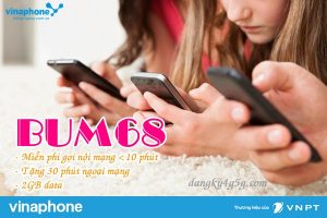 Đăng ký gói BUM68 mạng Vinaphone