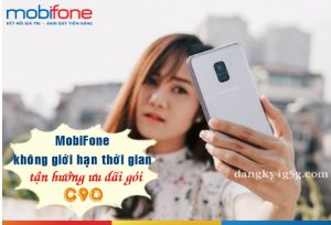 Mobifone không giới hạn thời gian tận hưởng ưu đãi gói C90