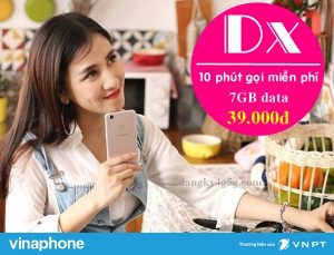 Đăng ký gói Dx của Vinaphone