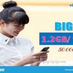 Đăng ký gói BIG50 Vinaphone nhận ngay 1,2GB data/tháng