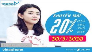 Vina khuyen mai ngay vang 20-3-2020