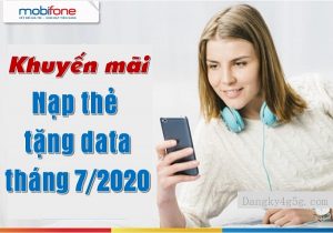 khuyen mai the nap tang data thang 7.2020