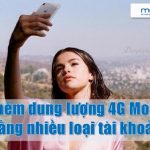 Cách mua thêm dung lượng 4G MobiFone bằng tất cả tài khoản