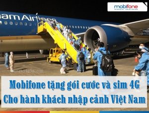 Mobifone tang goi cuoc cho khach hang nhap canh