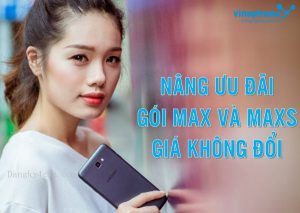 Vinaphone tang dung luong data goi cuoc MAX va MAXS
