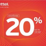 Viettel khuyến mãi 20% giá trị thẻ nạp ngày vàng 1/7/2021