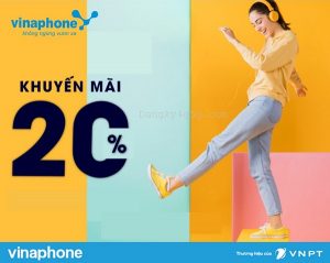 khuyen mai the nap Vinaphone