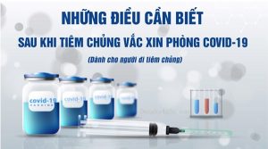 thong tin cho nguoi da tiem vac xin covid-19