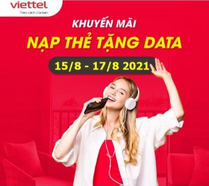 Khuyen mai nap the tang data Viettel