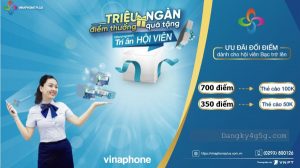 Vinaphone khuyến mãi đổi điểm nhận quà tại Bắc Giang