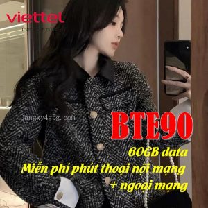 Gói cước BTE90 mang Viettel