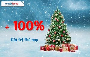 Khuyến ãi thẻ nạp ngày 31/12 mạng Mobifone