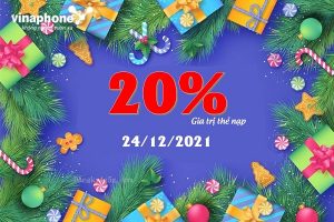 Vinaphone khuyến mãi thẻ nạp