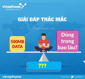 500MB data dùng được trong bao lâu