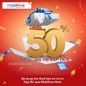 Khuyến mãi thẻ nạp Mobifone ngày 2/2