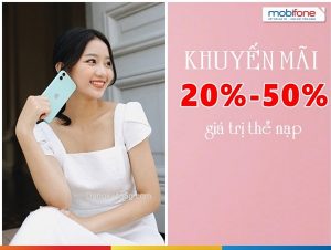 Mobifone khuyến mãi thẻ nạp ngày 12/3/2022