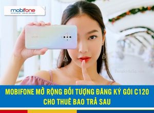 Mobifone mở rộng đối tượng đăng ký gói C120
