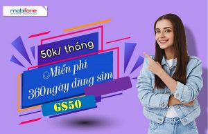 Gói cước GS50 mạng Mobifone