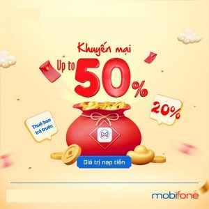 Khuyến mãi thẻ nạp Mobifone ngày 30/7/2022